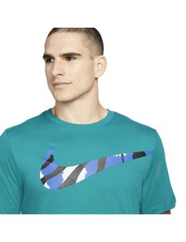 Camiseta Hombre Nike Df Azul