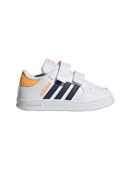 Zapatilla Niño adidas Breaknet Blanca