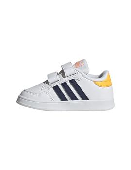 Zapatilla Niño adidas Breaknet Blanca