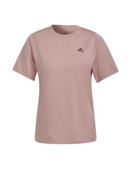 Camiseta Mujer adidas Run Icons Running Rosa