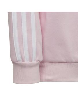 Sudadera Niña adidas 3s Crew Rosa