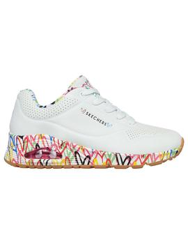 Zapatilla Mujer Skechers Uno-Lovin Multicolor