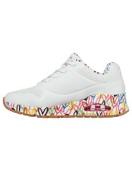 Zapatilla Mujer Skechers Uno-Lovin Multicolor