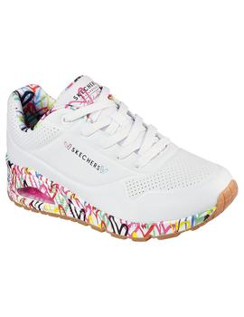 Zapatilla Mujer Skechers Uno-Lovin Multicolor