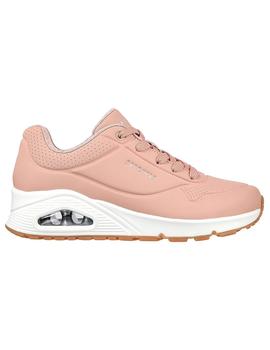 Zapatilla Mujer Skechers Uno Rosa