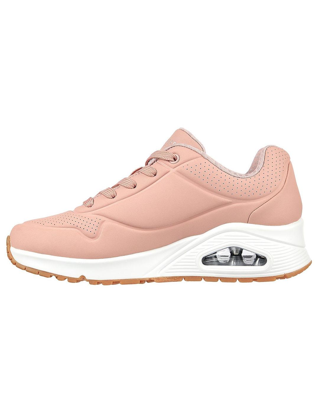 Zapatilla Mujer Skechers Uno Rosa