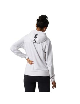 Sudadera Mujer New Balance Relentless Blanca