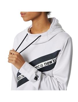 Sudadera Mujer New Balance Relentless Blanca