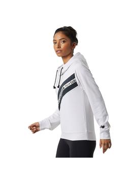 Sudadera Mujer New Balance Relentless Blanca