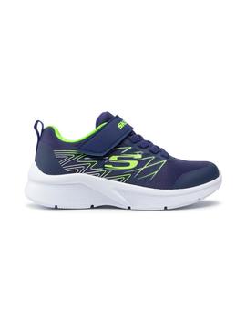 Zapatilla Junior Skechers Microspec Marino