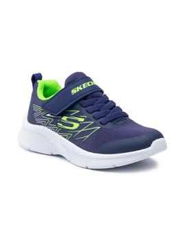 Zapatilla Junior Skechers Microspec Marino