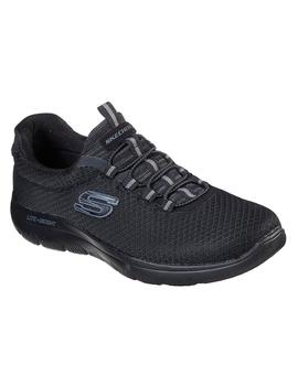 Zapatilla Hombre Skechers Summits Negro