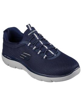 Zapatilla Hombre Skechers Summits Marino