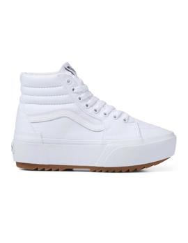 Zapatilla Mujer Vans Sk8-Hi Stacked Blanca