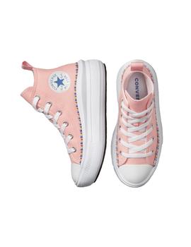 Zapatilla Niña Converse  Move Hi Rosa