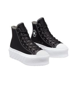 Zapatilla Mujer Converse All Star Lift 2X Hi Negro