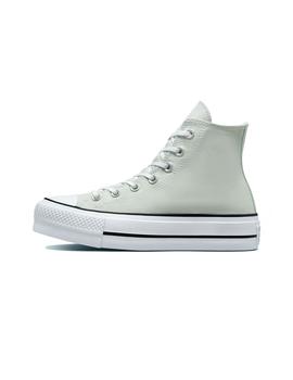 Zapatilla Mujer Converse All Star Lift Plt Gris Ve