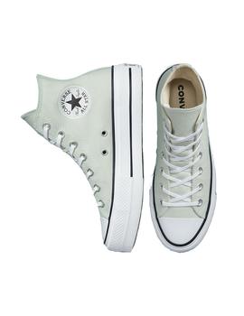 Zapatilla Mujer Converse All Star Lift Plt Gris Ve