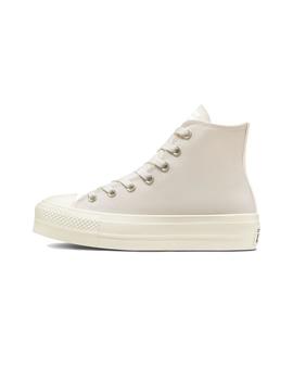 Zapatilla Mujer Converse Ctas Hi Hemp Marron Beige