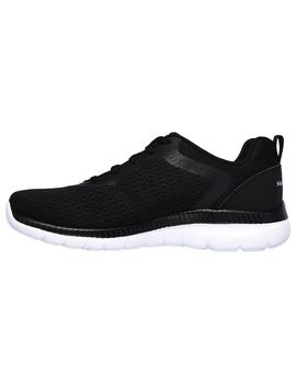 Zapatilla Mujer Skechers Bountiful Negro/Blanco