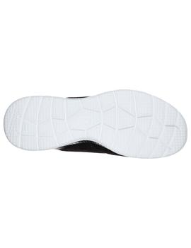 Zapatilla Mujer Skechers Bountiful Negro/Blanco