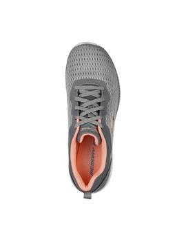 Zapatilla Mujer Skechers Bountiful-Q Gris