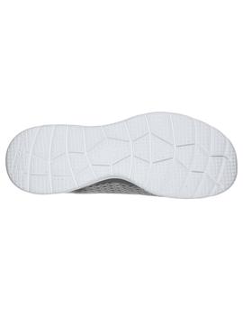 Zapatilla Mujer Skechers Bountiful-Q Gris