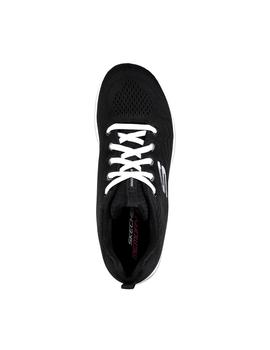 Zapatilla Mujer Skechers Get Connect Negro/Plata