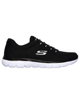 Zapatilla Mujer Skechers Summits Negra