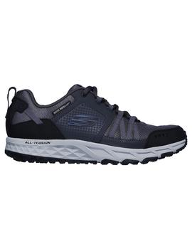 Zapatilla Hombre Skechers Escape Plan Gris Oscuro