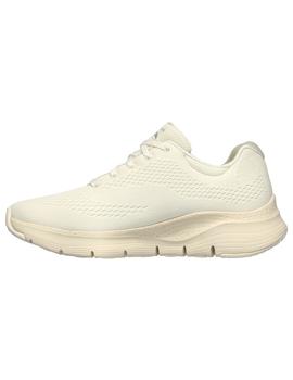 Zapatilla Mujer Skechers Arch Fit Beige