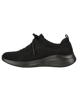 Zapatilla Mujer Skechers Ultra Flex 3.0 Negro