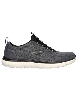 Zapatilla Hombre Skechers Summits Gris