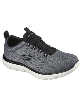 Zapatilla Hombre Skechers Summits Gris