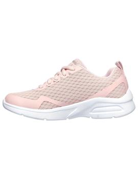 Zapatilla Junior Skechers Microspec Max Rosa