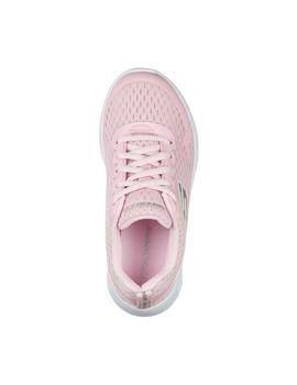 Zapatilla Junior Skechers Microspec Max Rosa