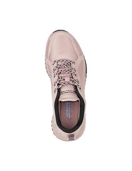 Zapatilla Mujer Skechers Bobs Sport Squad 3 Rosa