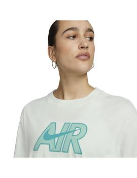 Camiseta Mujer Nike Ess Verde