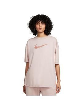 Camiseta Mujer Nike Nsw Swsh Rosa