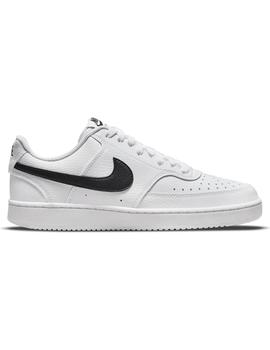 Zapatilla Hombre Nike Court Vision Blanca Negra