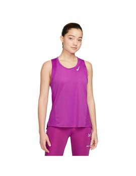 Camiseta Mujer Nike Nk Df Morada