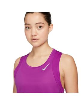 Camiseta Mujer Nike Nk Df Morada