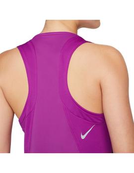 Camiseta Mujer Nike Nk Df Morada