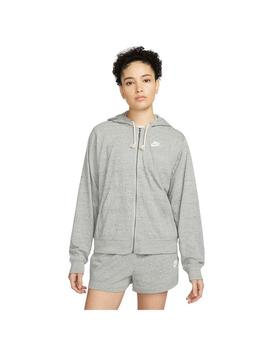 Chaqueta Mujer Nike Nsw Gym Gris