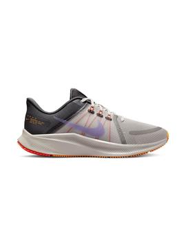 Zapatilla Hombre Nike Quest 4 Gris Lila