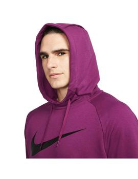 Sudadera Hombre Nike Nk Df Granate Negro