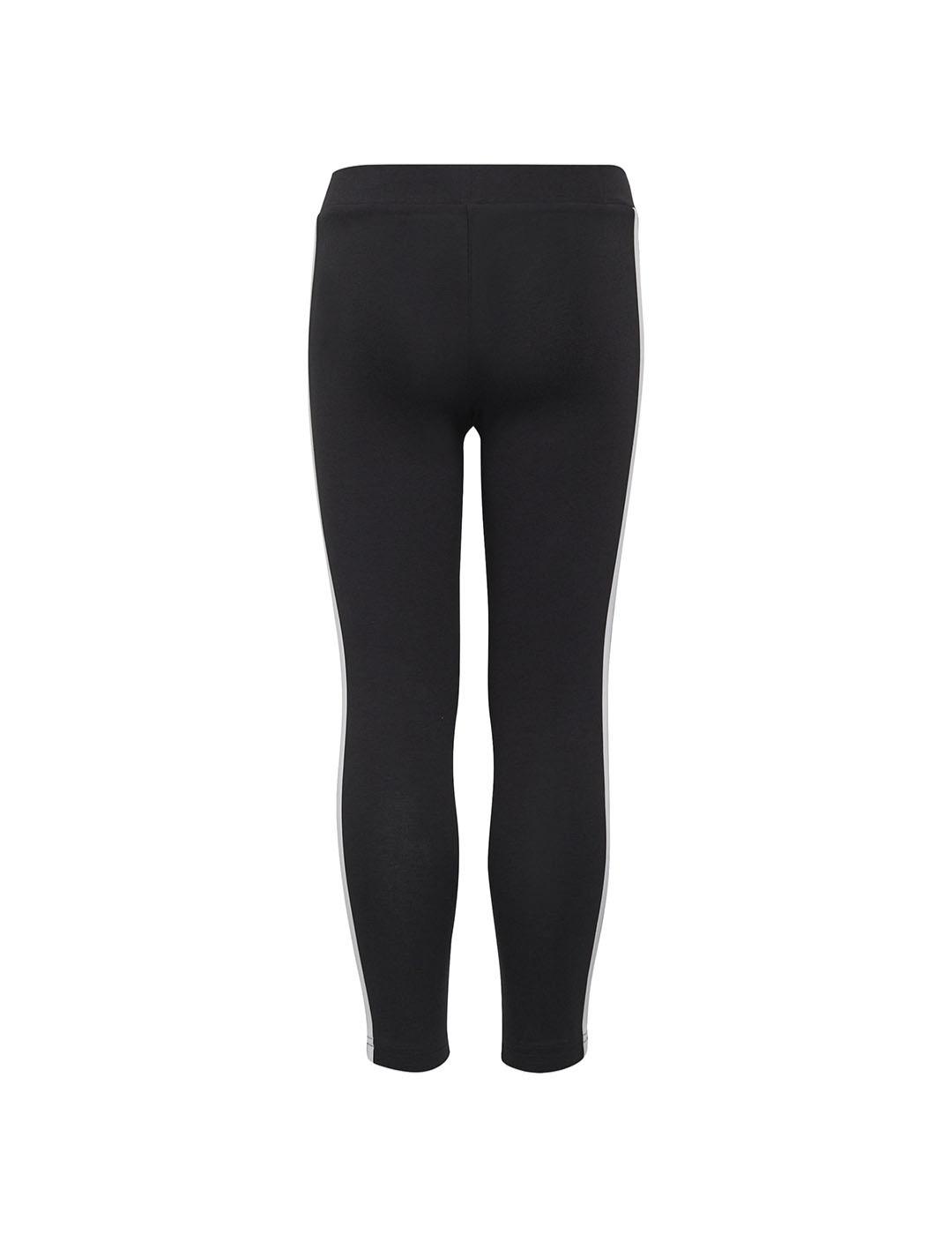 Malla Niña adidas Tight Negra Blanca