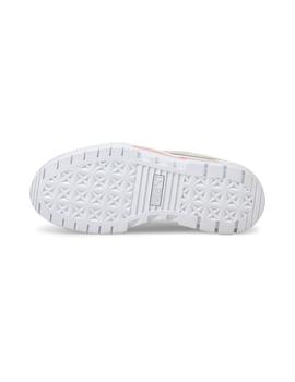 Zapatilla Mujer Puma Mayze Lth Blanca Beige Rosa