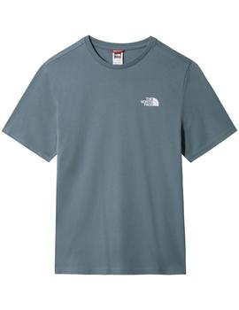 Camiseta Hombre The North Face Simple Dome Azul