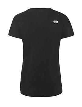Camiseta Mujer The North Face Easy Negra